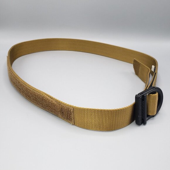 5.11 Tactical Trainer Belt 59409 Tan Nylon Men Size XL 40-42 Heavy Duty 1.5 inch - Picture 1 of 15